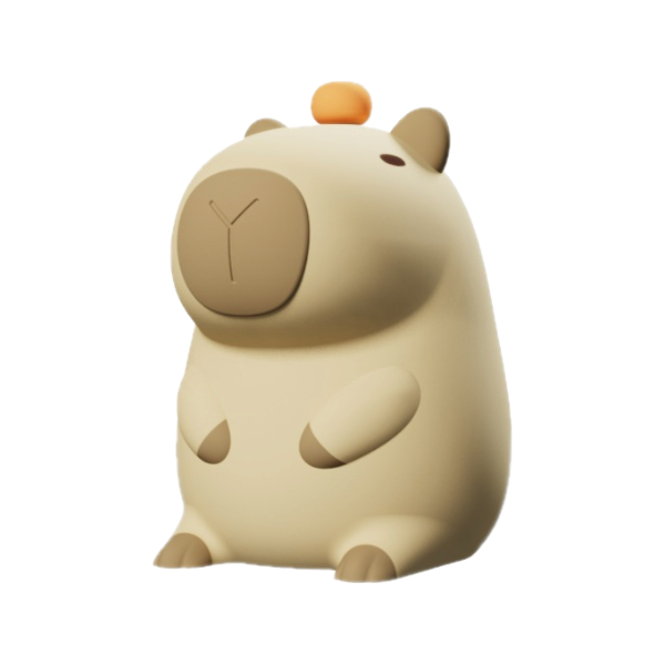 【客製禮贈品】卡皮巴拉造型小夜燈