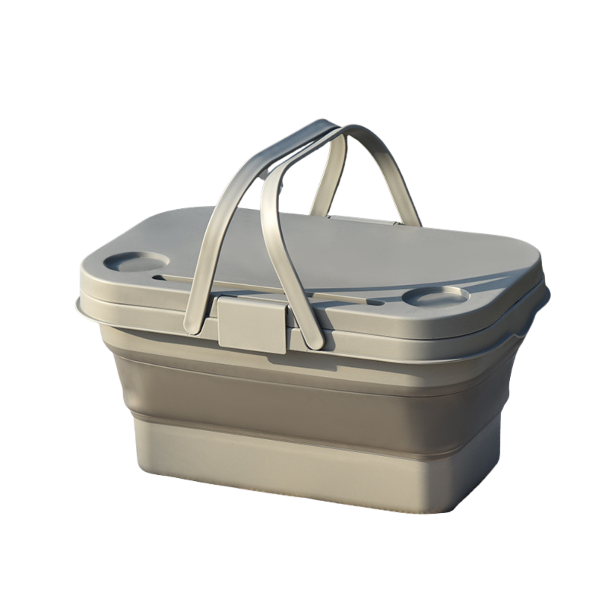 【客製禮贈品】帶桌折疊野餐收納籃