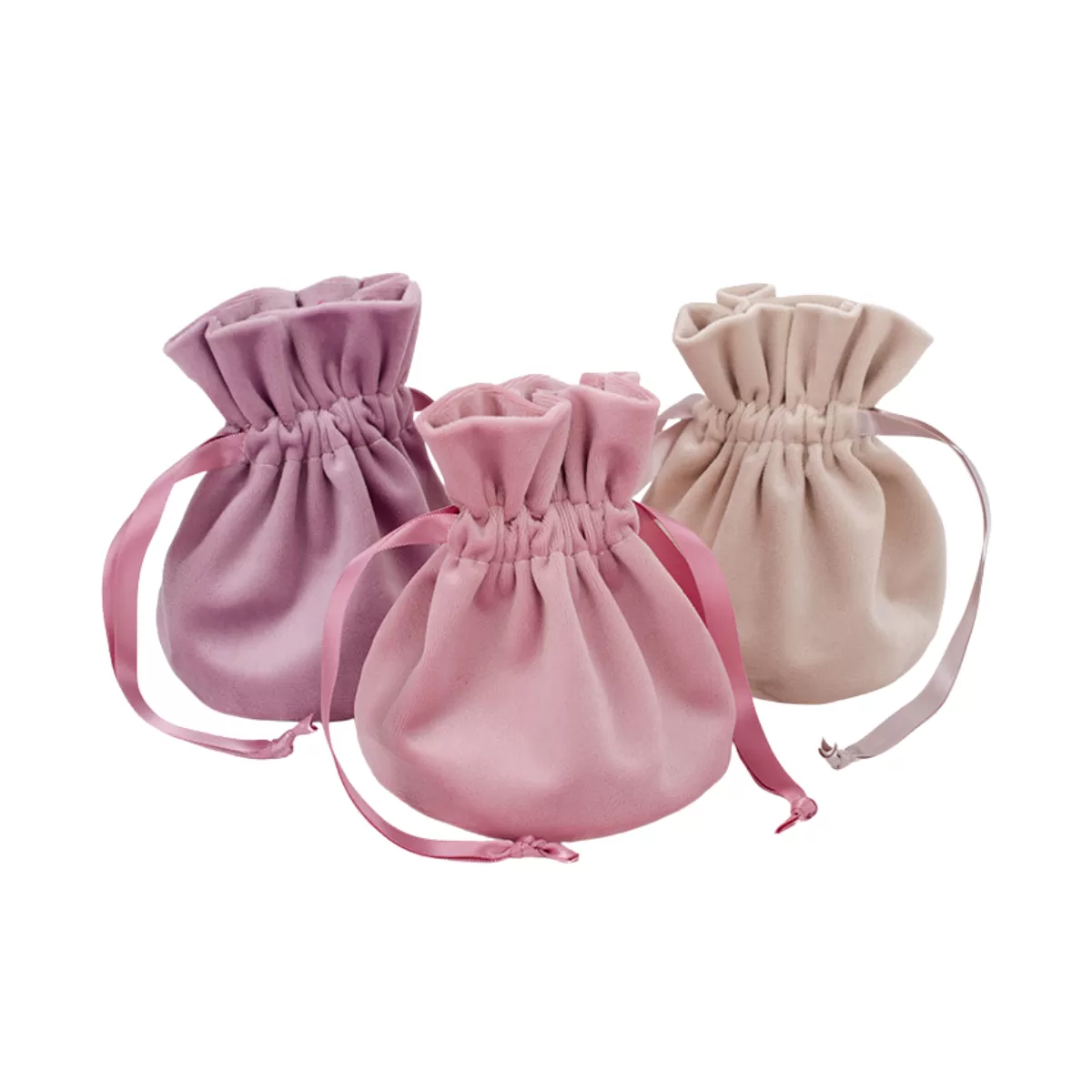 【客製禮贈品】絲絨絲帶抽繩收納袋