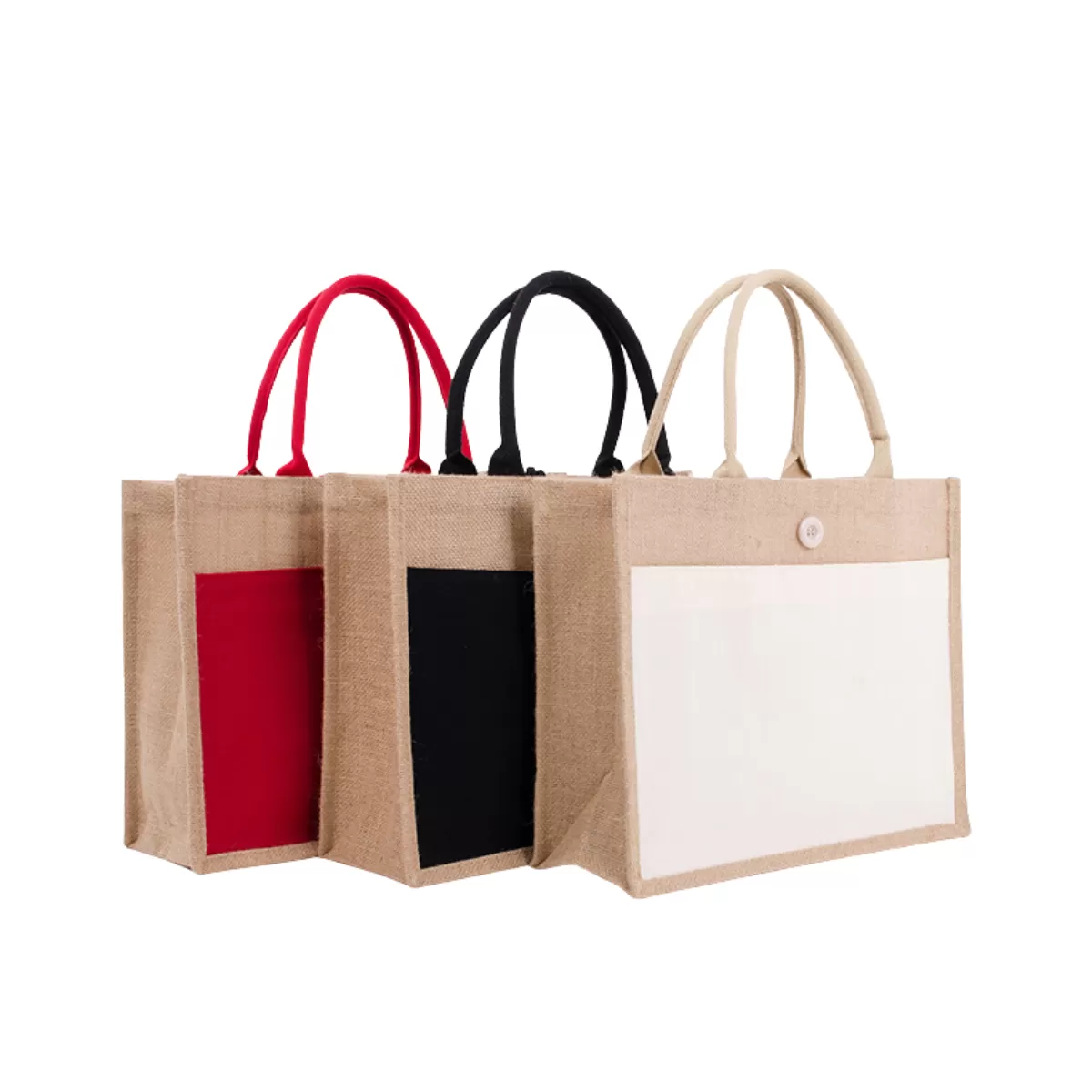 【客製禮贈品】無印鈕扣手提麻布袋