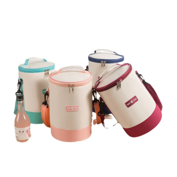 【客製禮贈品】圓筒形保溫便當袋
