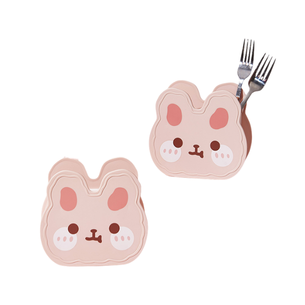 【客製禮贈品】卡通兔子造型筆筒