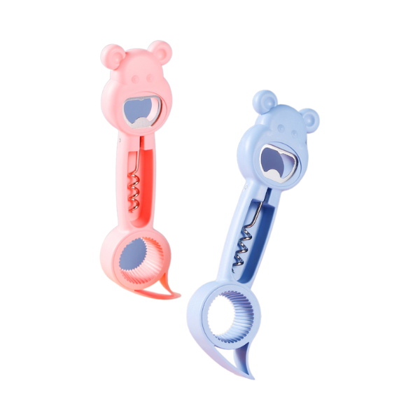 【客製禮贈品】熊熊造型多功能開瓶器