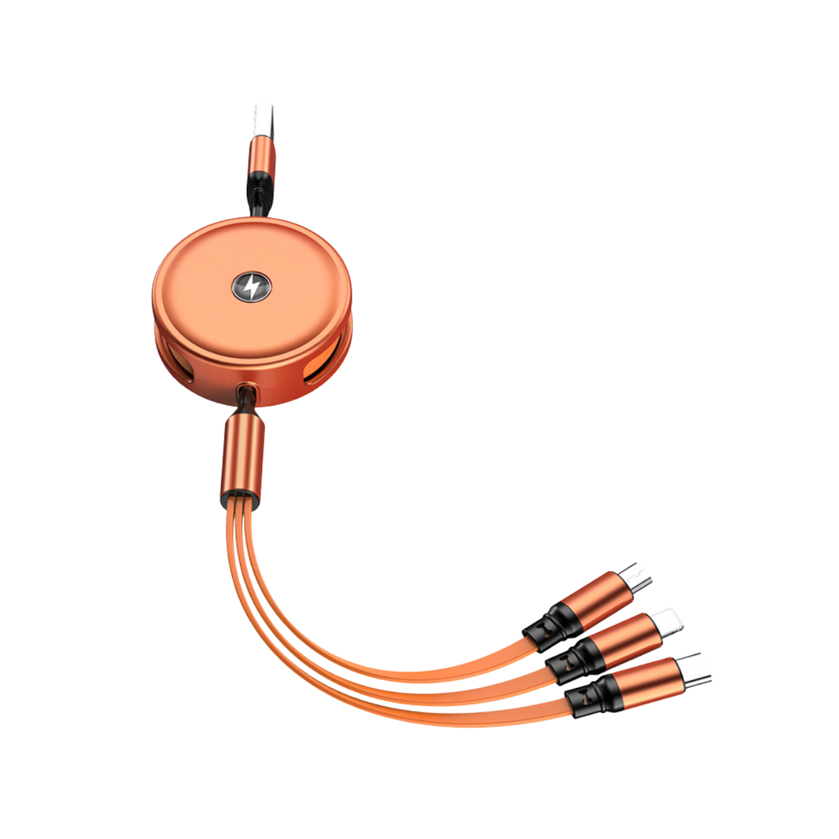 【客製禮贈品】勁寶伸縮三合一充電線