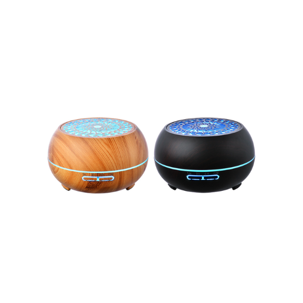 【客製禮贈品】桌面木紋夜燈香氛加濕器