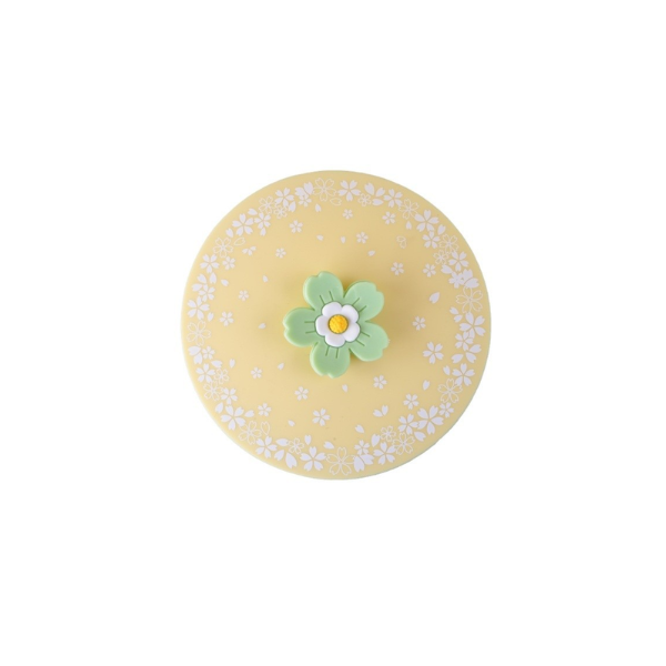 【客製禮贈品】可愛花花矽膠杯蓋