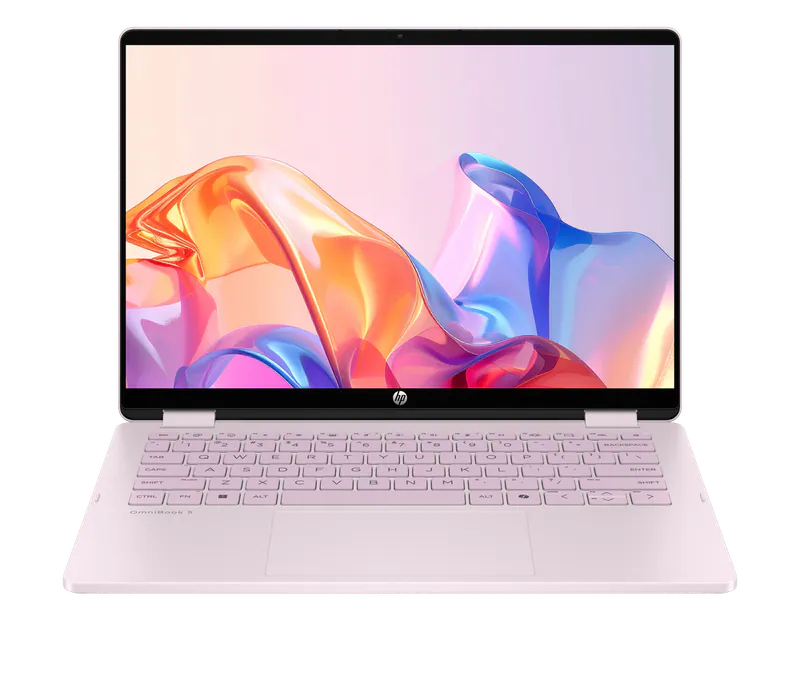 HP 惠普 OmniBook 5 FlipNGAI 14-km0043TU 14吋翻轉觸控筆電 閨蜜粉