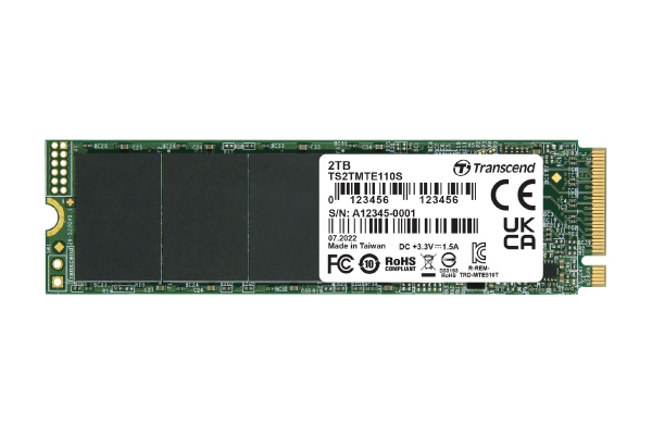 Transcend 創見 PCIe SSD 110S & 112S