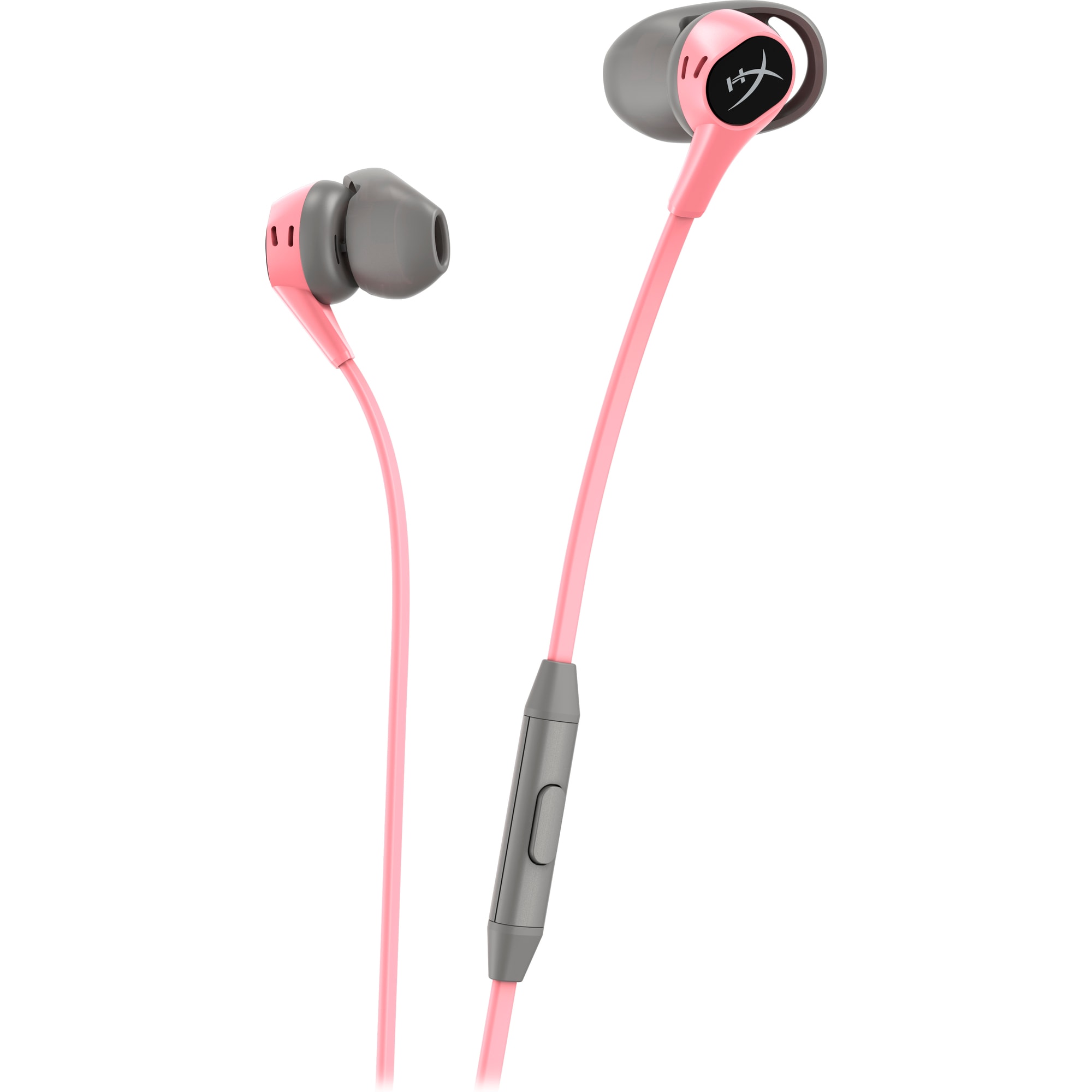 HyperX Cloud Earbuds II 入耳式耳機（粉/灰）