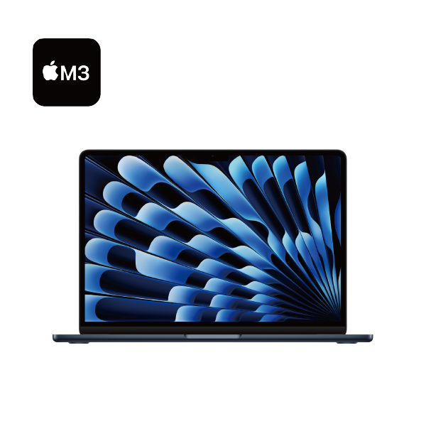 Apple 13 吋 MacBook Air M3晶片 8 核心 CPU 8 核心 GPU 16GB 統一記憶體 256GB SSD 儲存裝置