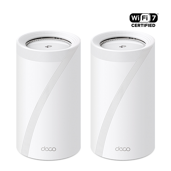 TP-Link Deco BE85 BE22000完整家庭Mesh WiFi 7系統 (二入組)