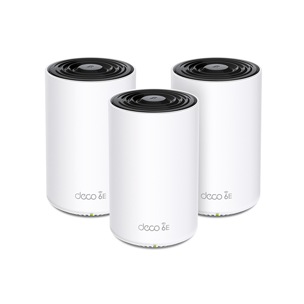 TP-Link Deco XE75 Pro AXE5400 三頻Mesh Wi-Fi 6E系統 (三入組)