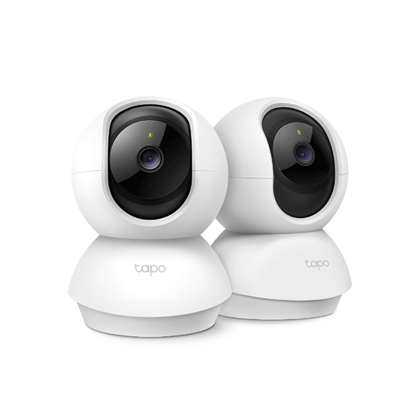 TP-Link Tapo C210 旋轉式家庭安全防護 / Wi-Fi 網路攝影機 (2隻裝)