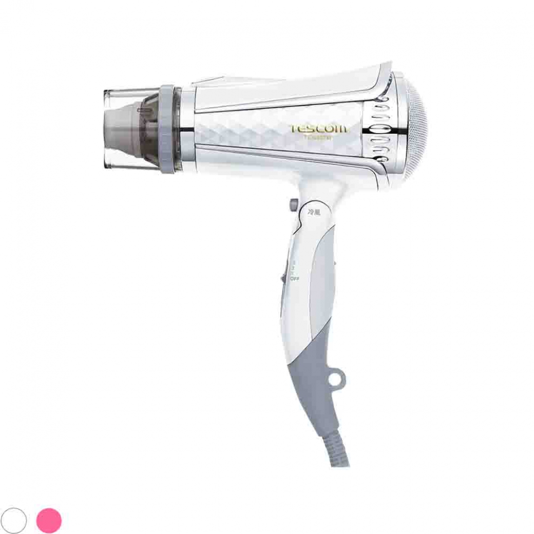 TESCOM 大風量負離子吹風機 TID960TW 白鑽