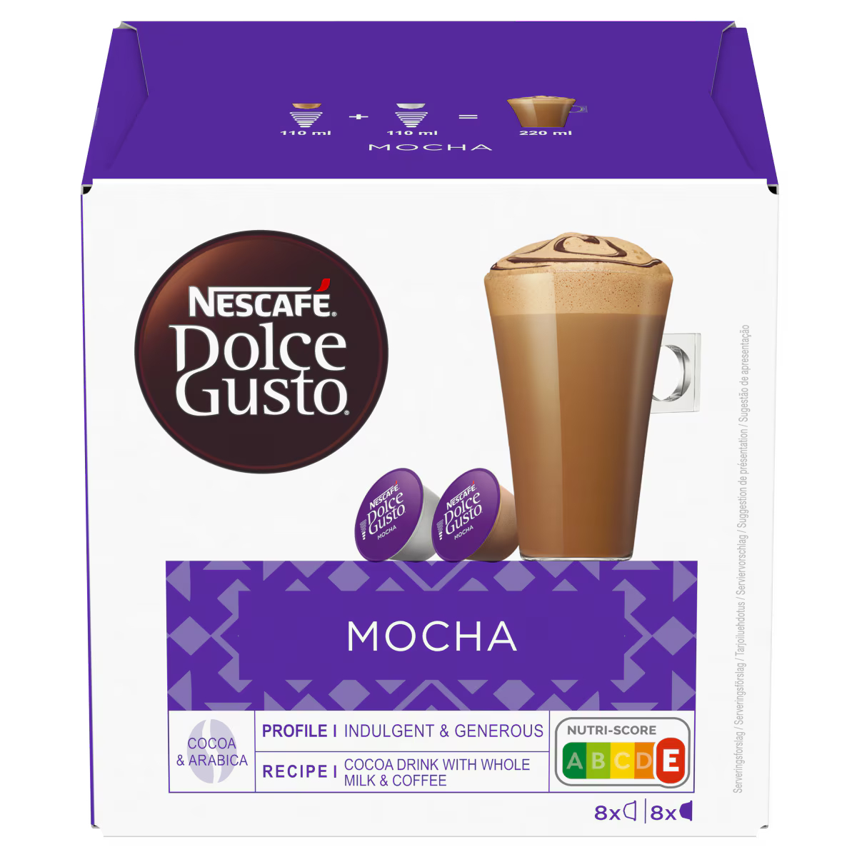 Necafe 雀巢 Dolce Gusto 摩卡咖啡膠囊