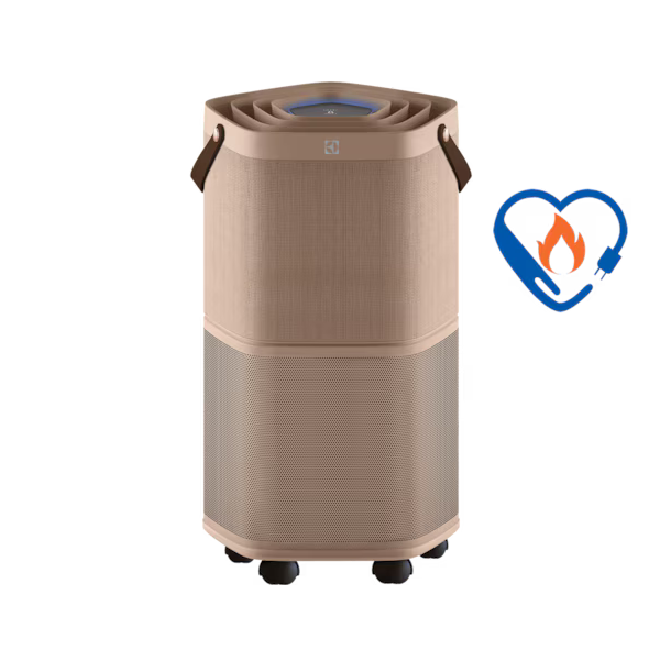 Electrolux 伊萊克斯 EP71-56WBA Pure A9.2 高效能抗菌空氣清淨機 (奶茶棕) 適用22坪空間