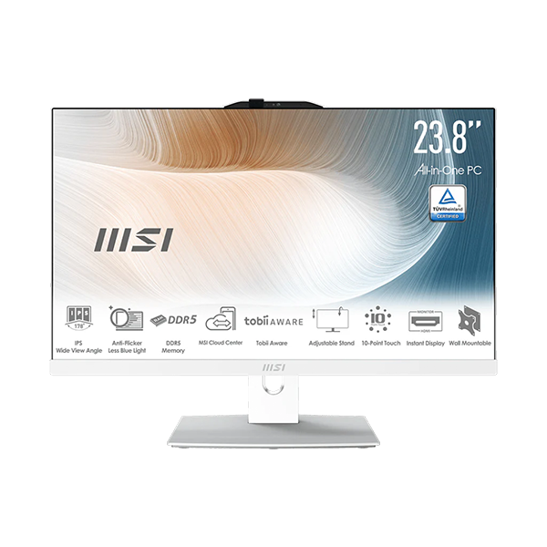 MSI 微星 Modern AM242TP Core 5處理器 / 8G記憶體 / 1T SSD  一體成型液晶電腦