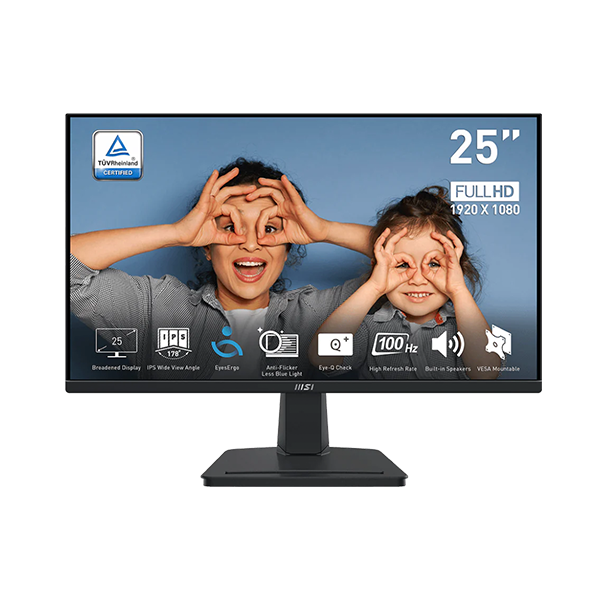 MSI 微星 PRO 專業護眼顯示器 25型平面/ 100Hz MP251