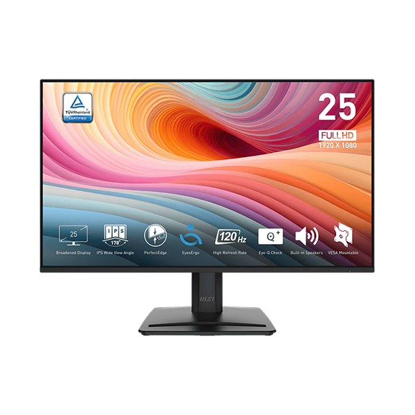 MSI 微星 PRO 專業護眼顯示器HDR 120Hz顯示器 MP251 E2