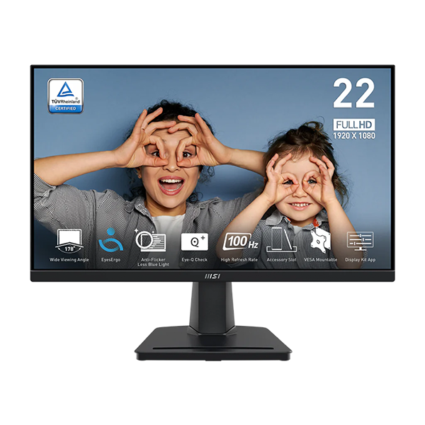 MSI 微星 PRO 平面美型商用螢幕 100Hz顯示器 MP225V