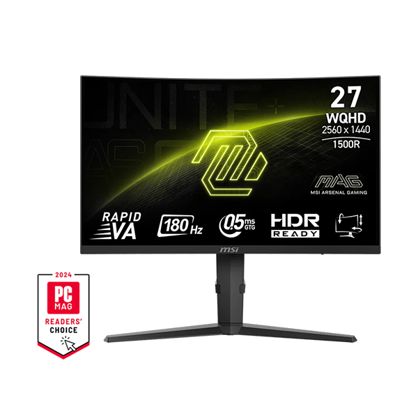 MSI 微星 MAG 275CQPF 電競顯示器 (27型曲面 / 1500R / 180Hz)