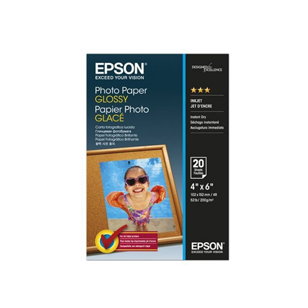 Epson 愛普生 S042546 4x6超值光澤相紙20入