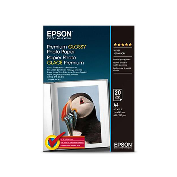 Epson 愛普生 S041285 A4 優質照片紙 20入