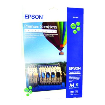Epson 愛普生 S041332 A4尺寸頂級柔光相紙 20張