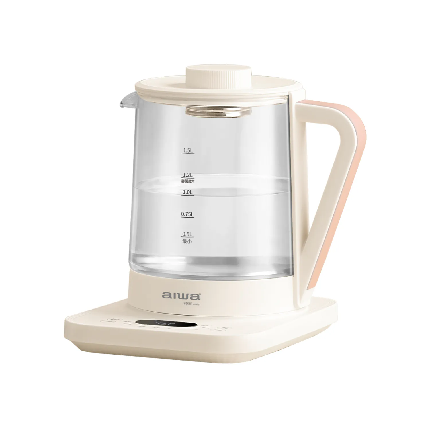 Aiwa 愛華 輕養美學1.5L 智能料理養生燉煮壺 AW-KC150