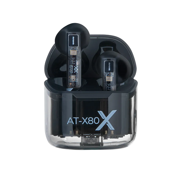 Aiwa 愛華 真無線藍牙耳機 AT-X80X 黑色