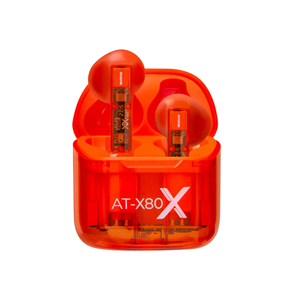 Aiwa 愛華 真無線藍牙耳機 AT-X80X 橘色