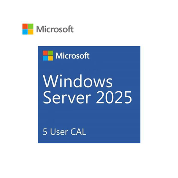 Microsoft 微軟 Windows Server 2025 5 Clt User CAL 中文隨機版