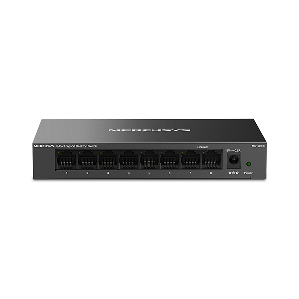 Mercusys 水星 MS108GS 8 埠 Gigabit 桌上型交換器