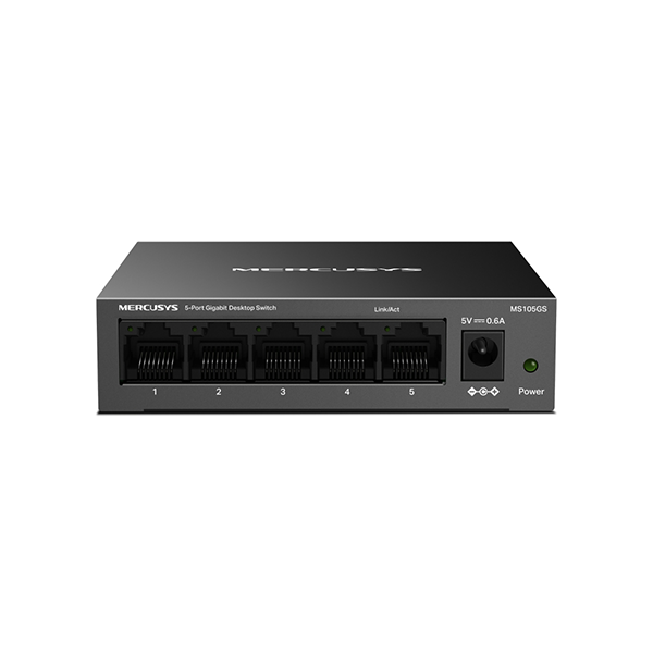 Mercusys 水星 MS105GS 5 埠 Gigabit 桌上型交換器