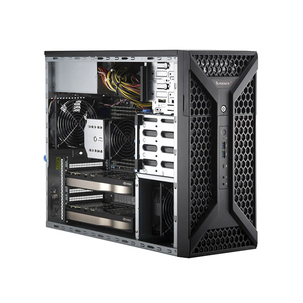 Supermicro 美超微 SYS-531A-I Intel 超級3D工程工作站 (2CPU/128G/4T+500G SSD)