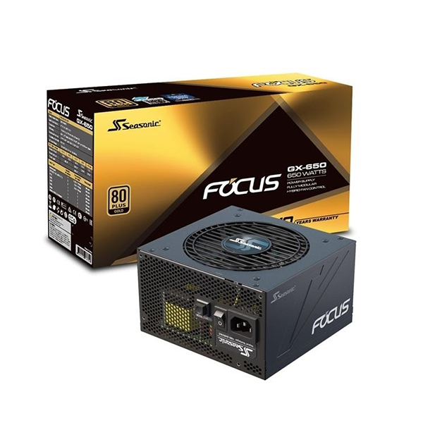 SeaSonic 海韻 FOCUS GX-650 650W 金牌 全模組 電源供應器
