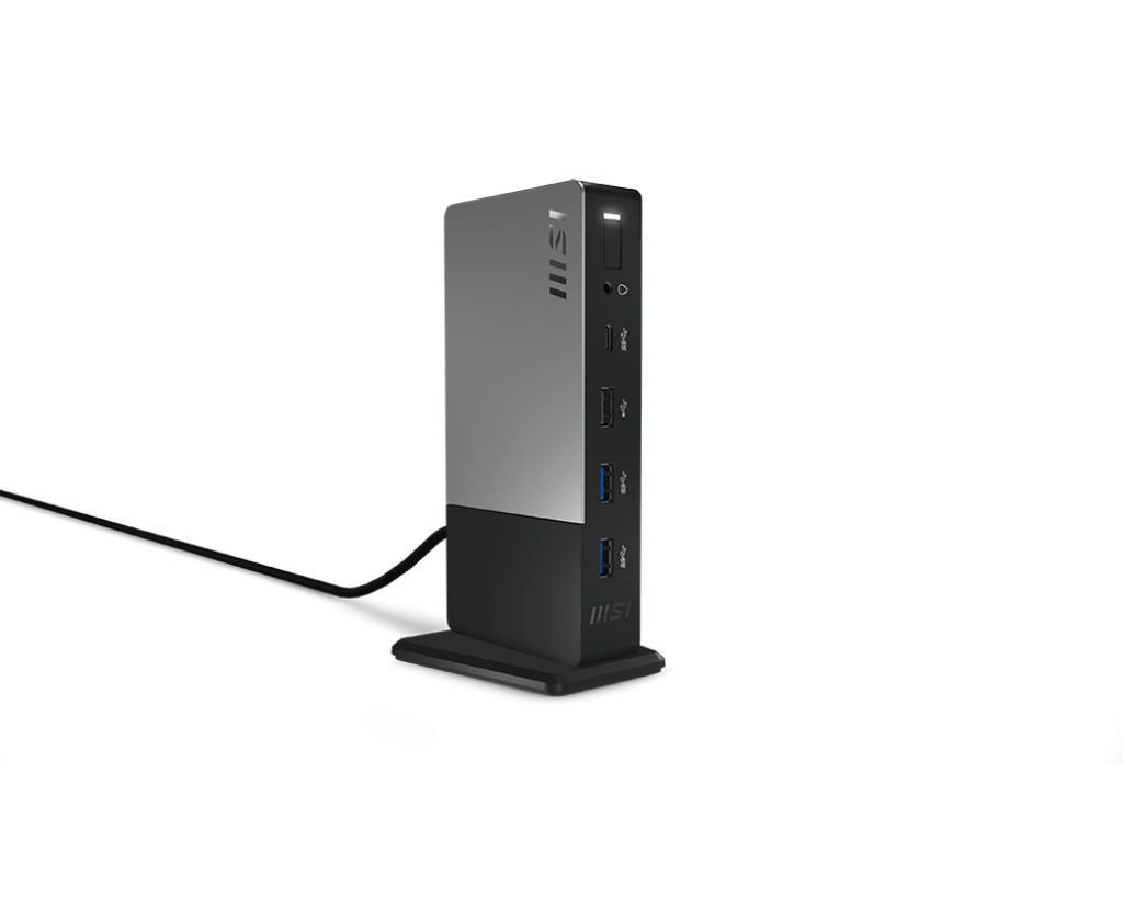 MSI 微星 USB-C Docking Station Gen 2 多功能擴充基座｜支援 4K 雙螢幕輸出 / PD 充電 / 多埠擴充