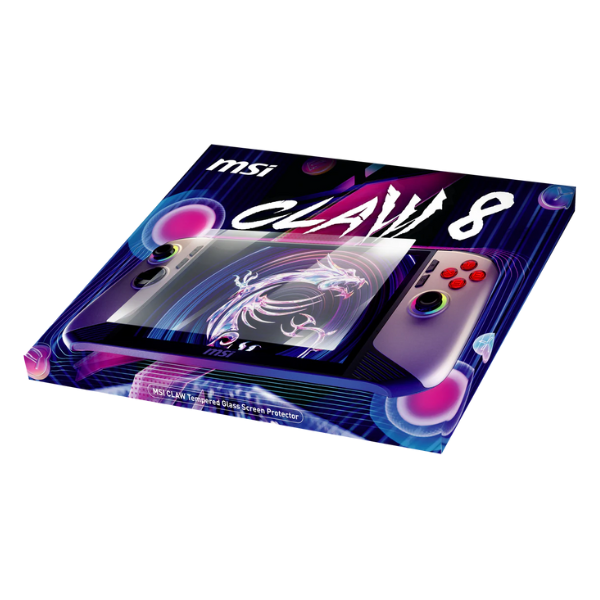 MSI 微星 Claw 8 吋專用鋼化玻璃保護貼｜高清防刮防爆膜