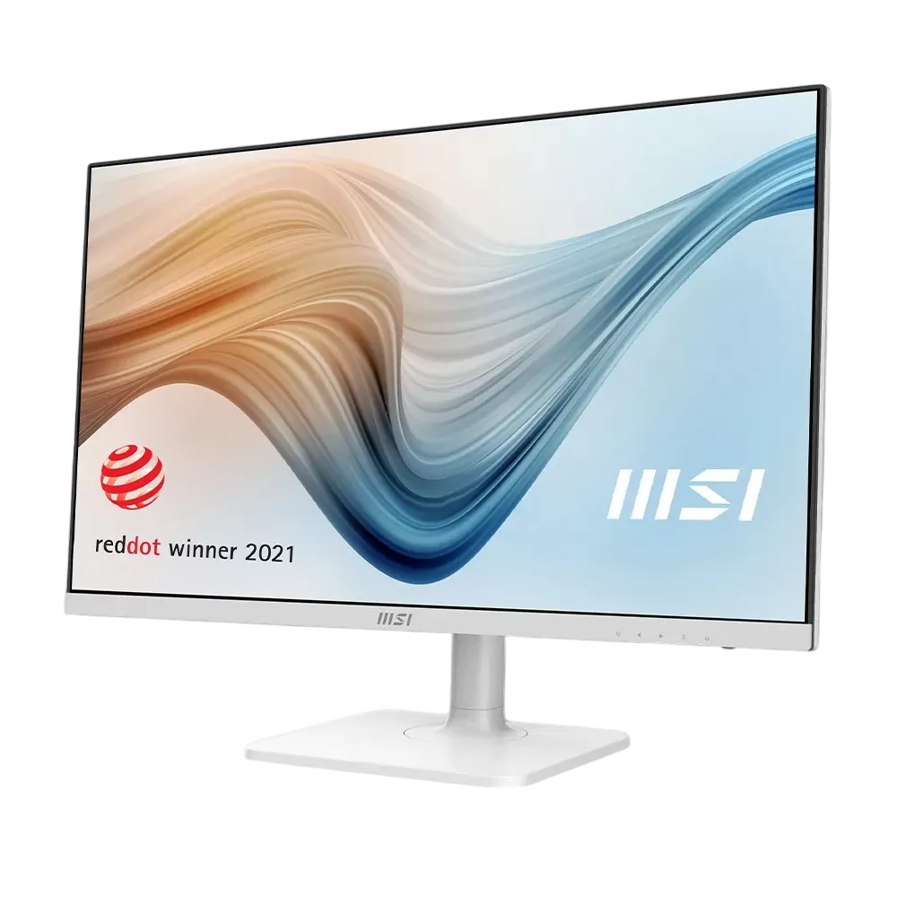 MSI 微星 Modern MD272XPW 27吋 FHD 顯示器｜Type-C 一線連接｜白色極簡設計