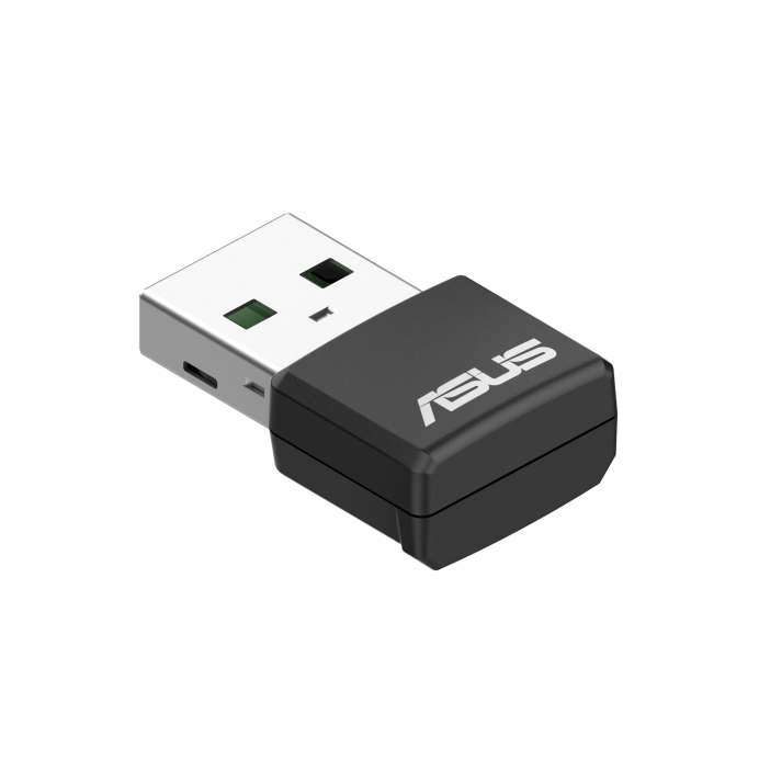 AX1800 雙頻 WiFi 6 USB 網路卡(USB-AX55NANO) 全球最小WIFI6 USB無線網卡
