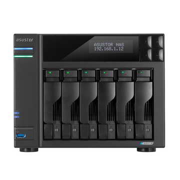 ASUSTOR 華芸 AS6706T 6Bay NAS 網路儲存伺服器