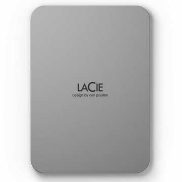 LACIE/5TB/Mobile Drive v2/Moon Silver ( STLP5000400 ) 美學質感外接硬碟
