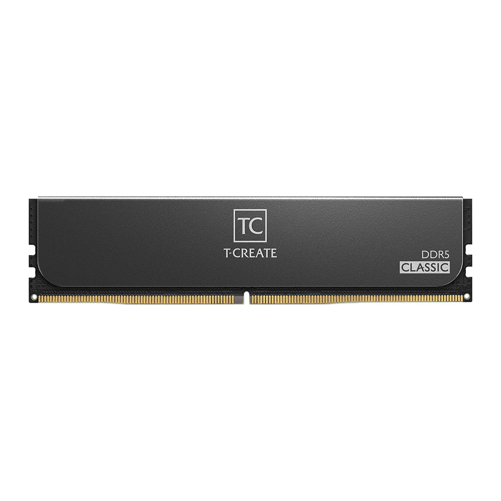 TEAM CLASSIC 開創者 DDR5 桌上型 UD-D5 16GB 6400 (BK) ( CTCCD516G6400HC5201 )記憶體