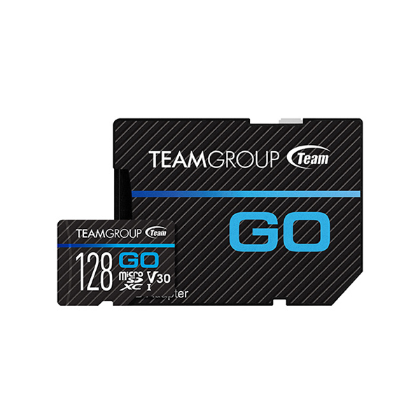 TEAM十銓 GO 4K Micro SDXC 128GB UHS-I 運動攝影記憶卡 ( TGUSDX128GU303 )