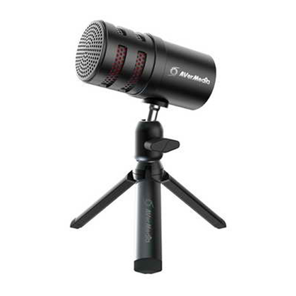 AVERMEDIA 圓剛 AM310G2 黑鳩USB心型指向麥克風 ( 40AAAM310AWL )