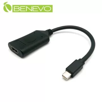 BENEVO 專業型 主動式Mini DP1.2轉HDMI2.0訊號轉換器，支援4K@60Hz ( BMDP2HDMI4K )