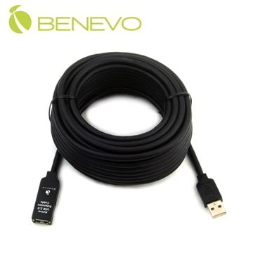BENEVO UltraUSB 10M 單埠主動式USB 2.0 訊號增益延長線，附專用變壓器 ( BUE2010U1A )