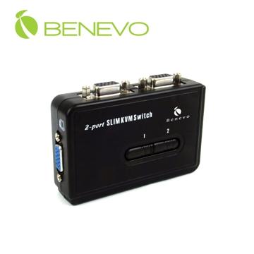 BENEVO 桌上型2埠USB VGA多電腦切換器 ( BKVM102U )