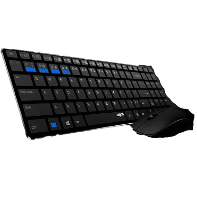 rapoo 雷柏 9300M 無線刀鋒式超薄三模鍵盤滑鼠組