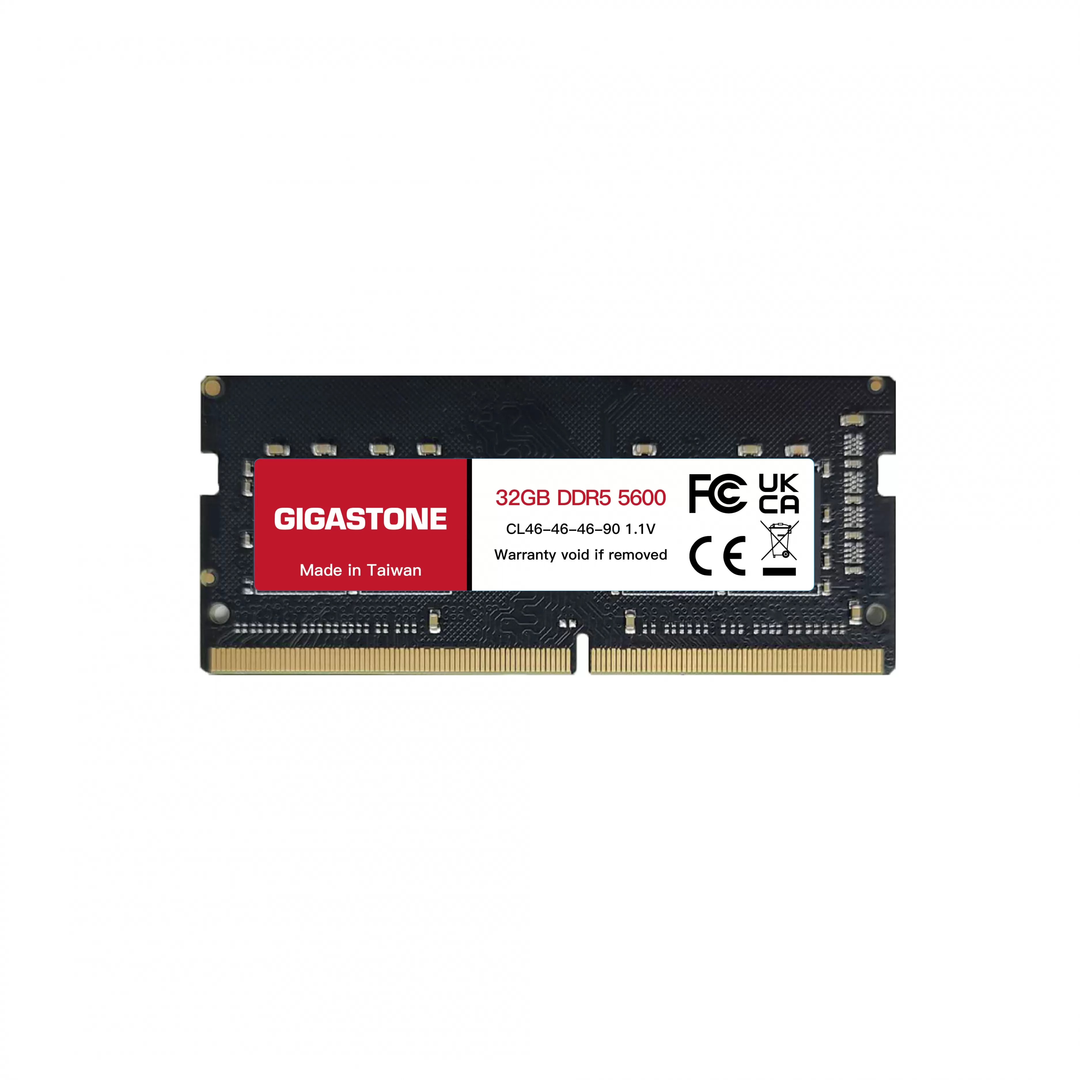 GIGASTONE DDR5 SODIMM 5600MHz 32G 筆記型記憶體